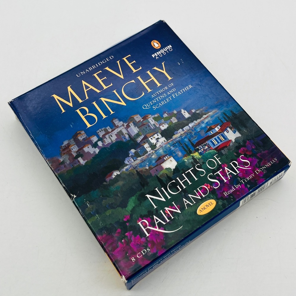 Maeve Binchy Nights of Rain and Stars Unabridged 8‎ CD Audiobook Terry Donnelly